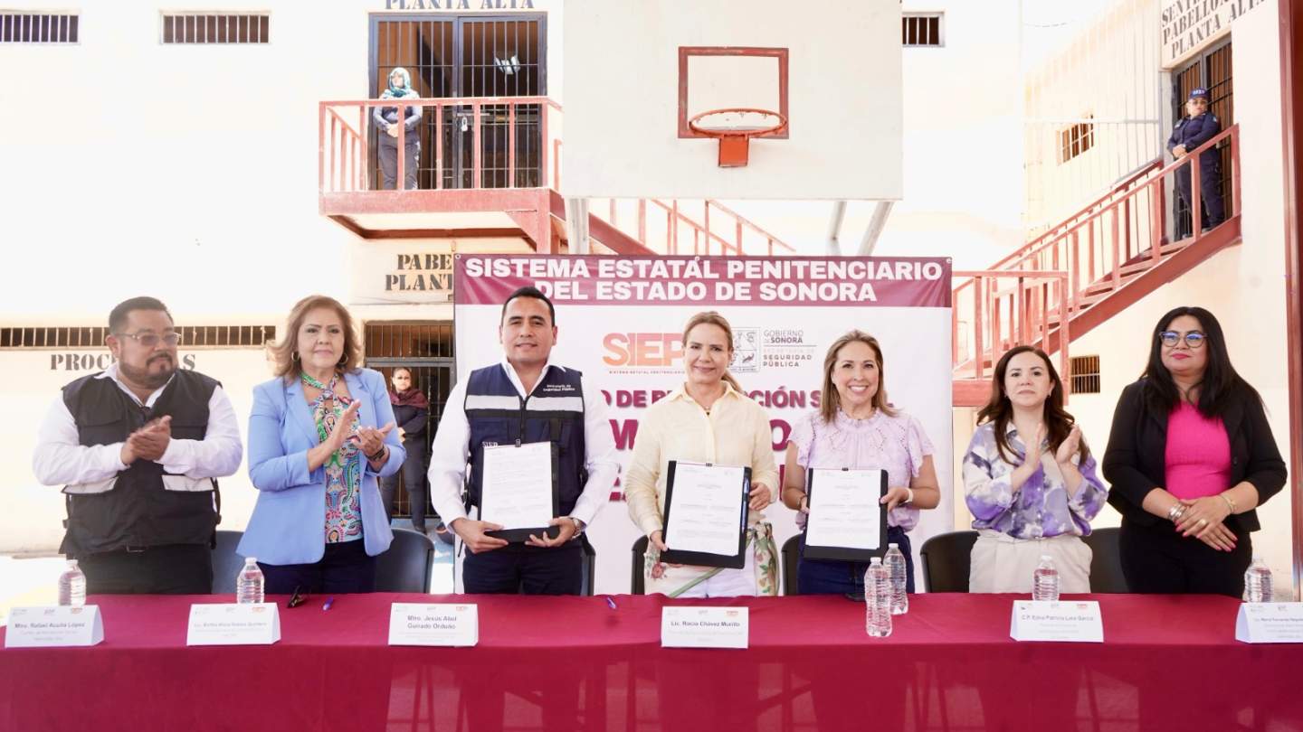 Gobierno de Sonora fortalece atención a mujeres privadas de la libertad